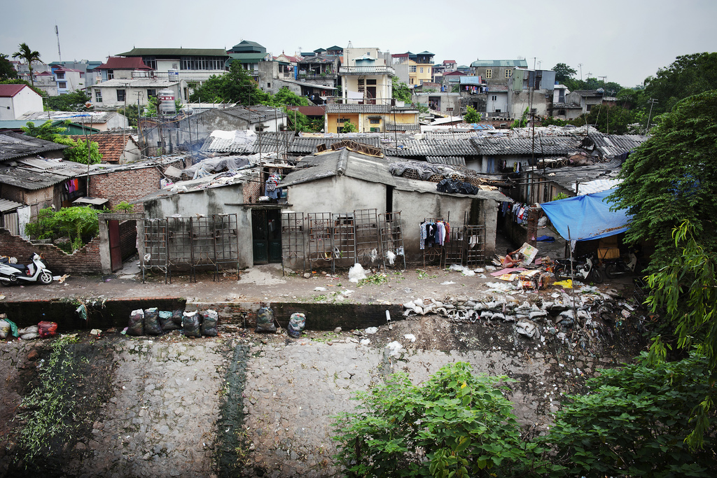 water and village